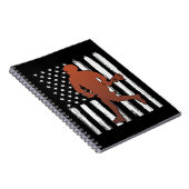 Carnet Crosse du drapeau américain (Côté Droit)