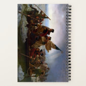 Carnet Crossing Delaware 1776 : Général George Washington (Verso)