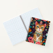 Carnet Crowned Bejewelled Cat  (Intérieur)