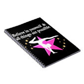 CARNET CROYEZ À VOS OBJECTIFS ET RÊVES DE GYMNASTIQUE (Côté Droit)