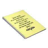 Carnet Croyez la citation de Rien-Bouddha (Côté Droit)