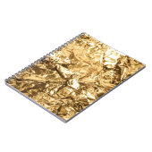 Carnet Crushed Golden Folds (Côté gauche)