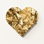 Carnet Crushed Golden Folds (Dos)