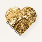 Carnet Crushed Golden Folds (Devant)