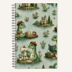 Carnet Cryptides confortables Nessie Monstre du Loch Ness