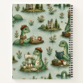 Carnet Cryptides confortables Nessie Monstre du Loch Ness (Dos)