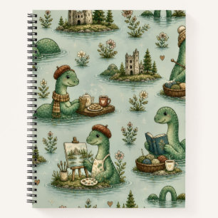 Carnet Cryptides confortables Nessie Monstre du Loch Ness