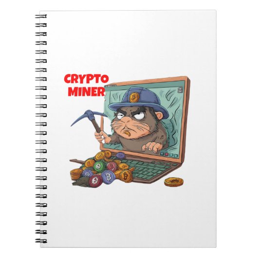 Carnet Crypto Miner (Devant)