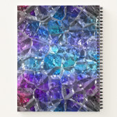 Carnet Crystal multicolore (Dos)