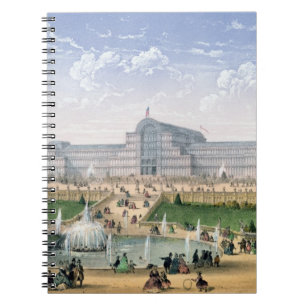 Carnet Crystal Palace, Sydenham, c.1862 (litho de
