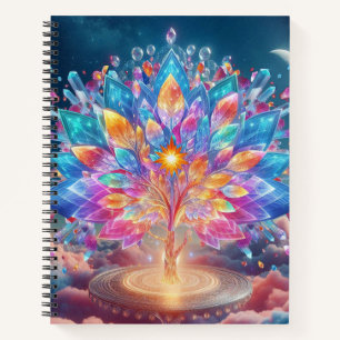 Carnet Crystal Tree