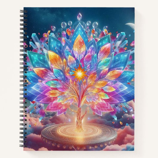 Carnet Crystal Tree (Devant)