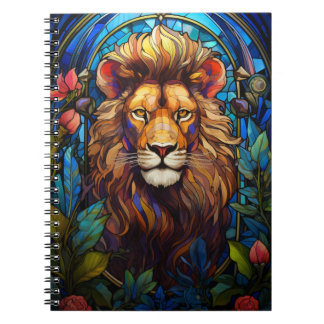 Carnet Cuaderno Animales En Arte Vitral