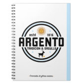 Carnet Cuaderno Argento (Devant)