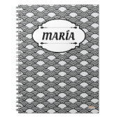 Carnet Cuaderno Asian Pattern (Devant)