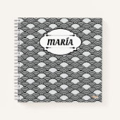 Carnet Cuaderno Asian Pattern (Devant)