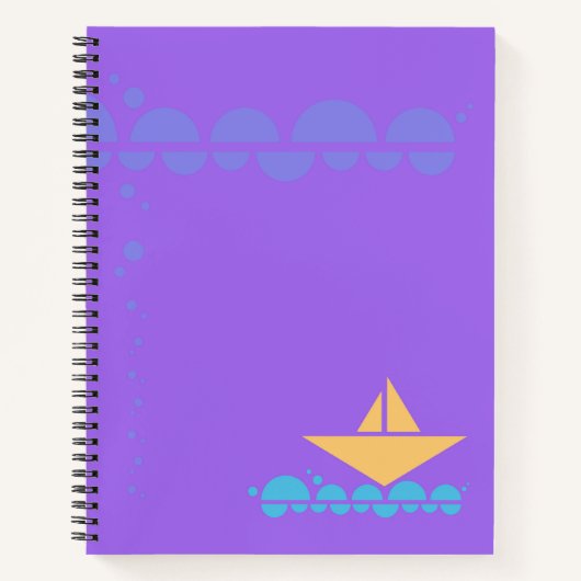 Carnet Cuaderno Barco (Devant)