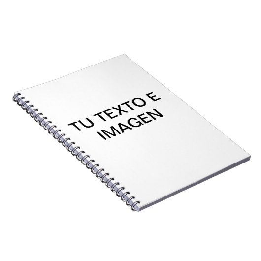 Carnet Cuaderno básicos éditables par personnalisable (Côté Droit)