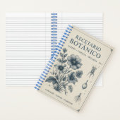 Carnet cuaderno botanico (À l'intérieur)
