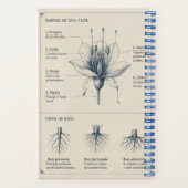 Carnet cuaderno botanico (Verso)