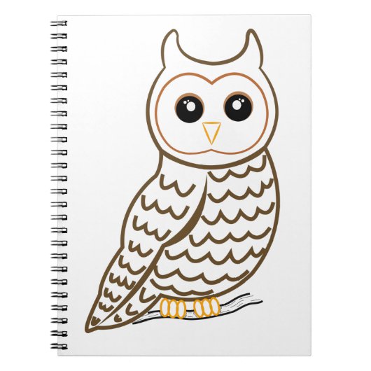 Carnet Cuaderno Buho (Devant)