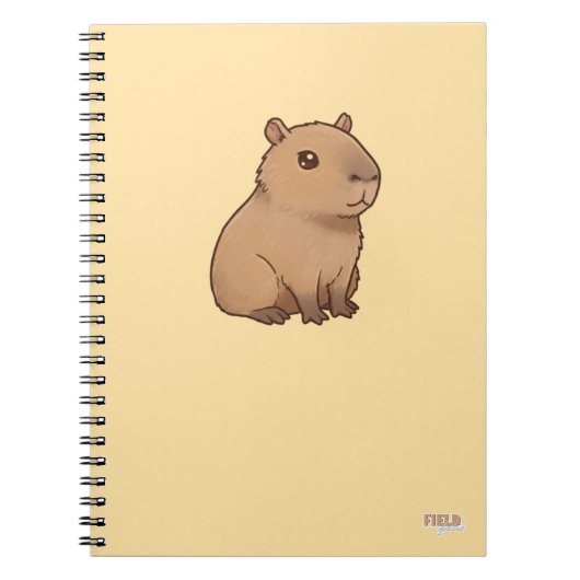 Carnet Cuaderno Capybara Baby (Devant)