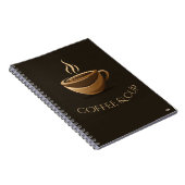 Carnet Cuaderno Coffee & Cup (Côté Droit)