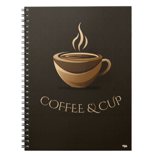 Carnet Cuaderno Coffee & Cup (Devant)