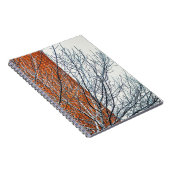 Carnet Cuaderno con fotografía de un día de invierno (Côté Droit)