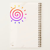 Carnet Cuaderno Cuadriculado Des Vibes Été Sans Fin Grimp (Verso)
