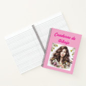 Carnet Cuaderno de dibujo floral (Intérieur)