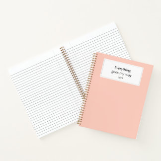 Carnet Cuaderno de espiral