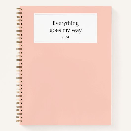 Carnet Cuaderno de espiral (Devant)