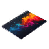 Carnet Cuaderno de fuego multicolor (Côté gauche)