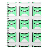 Carnet Cuaderno de Géométrie Dash Gato (Devant)