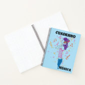 Carnet Cuaderno de Música (Intérieur)