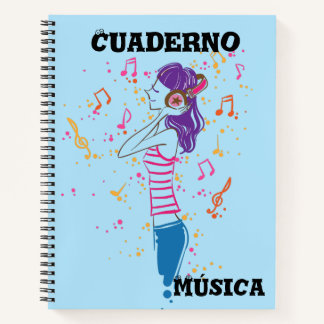 Carnet Cuaderno de Música