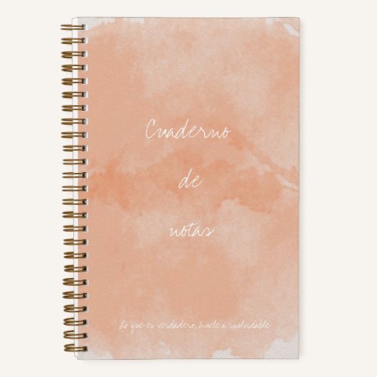 Carnet Cuaderno de notas  (Recto)