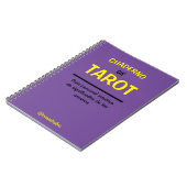 Carnet Cuaderno de Tarot (Côté gauche)
