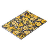 Carnet Cuaderno estampado mariposa monarca (Côté gauche)