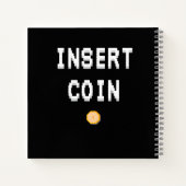 Carnet Cuaderno Game Over Retry Insert Coin (Dos)