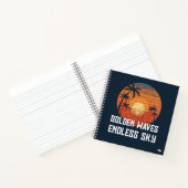 Carnet Cuaderno Golden Waves Endless Sky (Intérieur)