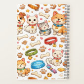 Carnet cuaderno masccotas (Verso)