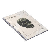Carnet Cuaderno Motifs de crâne (Côté Droit)