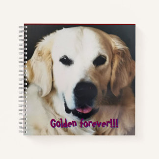 Carnet Cuaderno para amantes del Golden Retriever