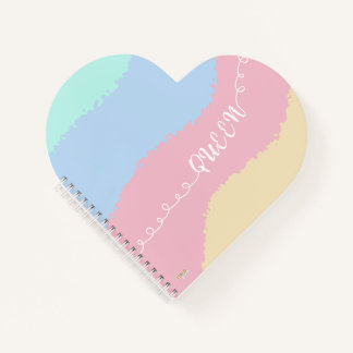 Carnet Cuaderno Pastel Queen Elegance