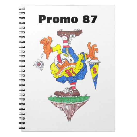 Carnet Cuaderno Promo 87 (Devant)