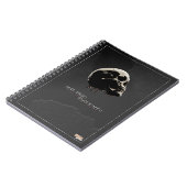 Carnet Cuaderno Skull Melting Thoughts (Côté gauche)