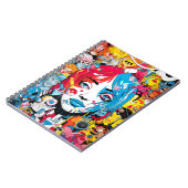 Carnet Cuaderno Terror Pop Art (Côté gauche)
