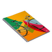 Carnet Cuaderno Vintage Racing Bicycle (Côté Droit)